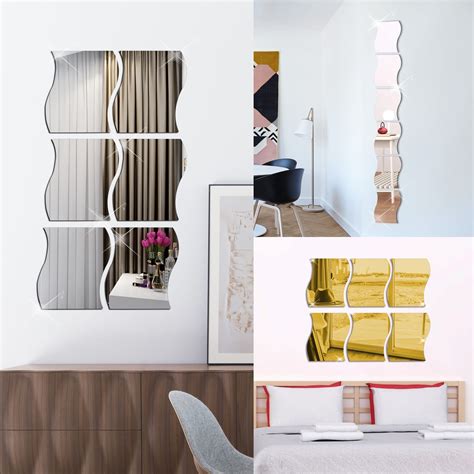 adhesive mirrors for walls